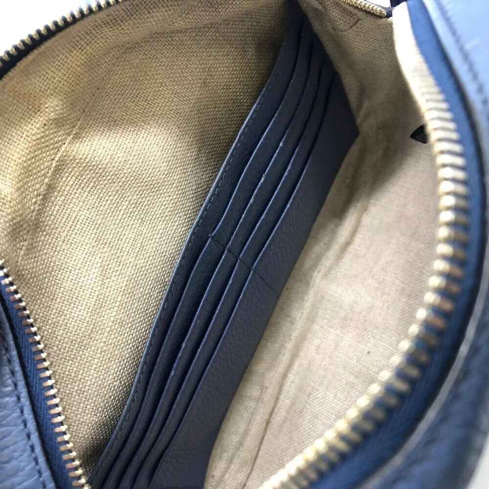 GUCCI Brown Leather Shoulder Bag - Picture 9 of 15